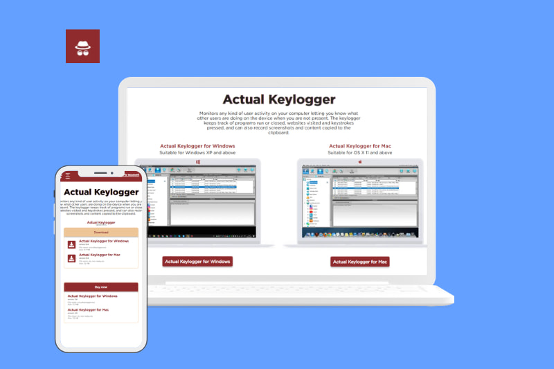 Actual Keylogger - Comprehensive Computer Activity Monitoring